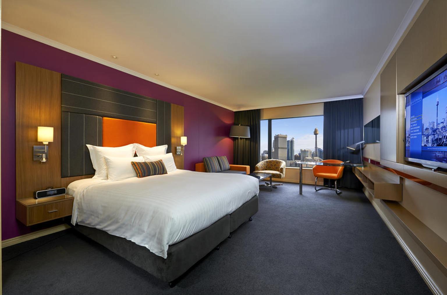 Pullman Sydney Hyde Park Hotel Kültér fotó A room at the W Sydney